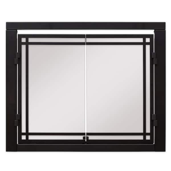 Dimplex Revillusion Double Glass Doors for 30 in. Fireplace Insert