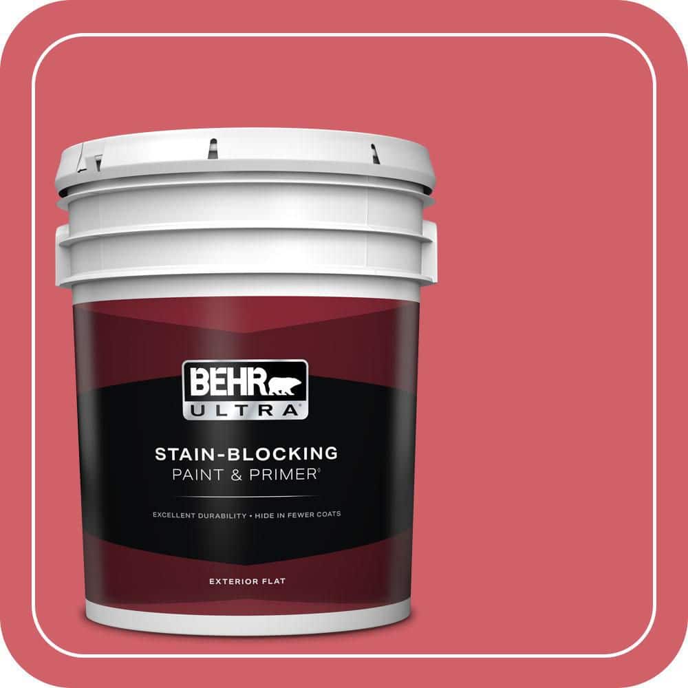 5 gal. #140B-6 Italiano Rose Flat Exterior Paint & Primer price history on PriceWatchPro