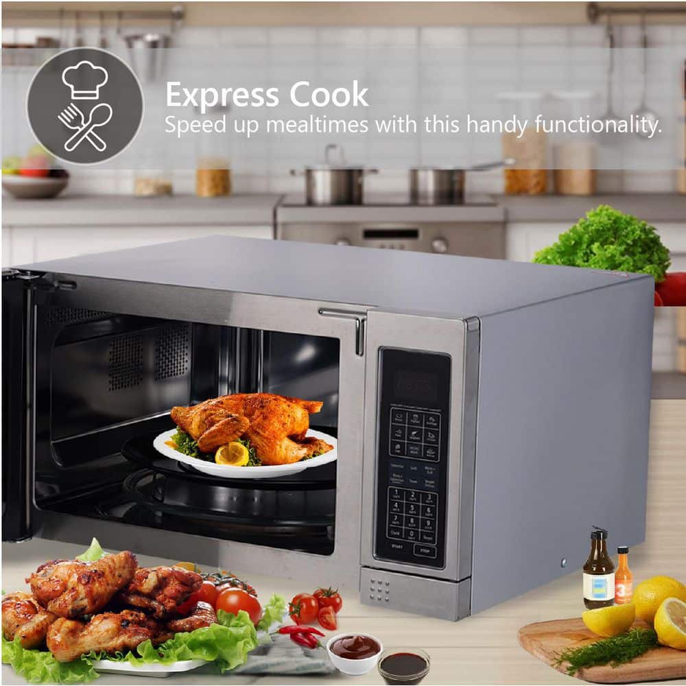 Equator Stainless Steel 3-in-1 Microwave Grill Convection Oven