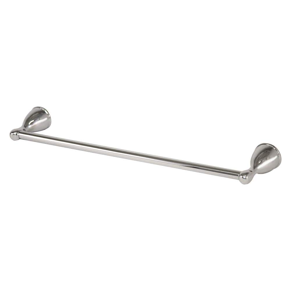Ames Polished Chrome 18-inch Transitional Towel Bar