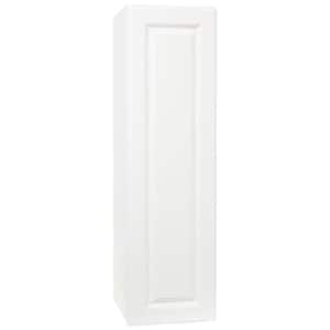 Hampton Assembled 12x42x12 in. Wall Kitchen Cabinet in Satin White