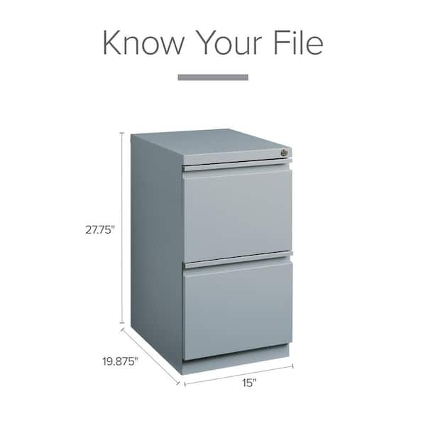Mobile File/File Pedestal,2-Drawer,27.75 Mobile File/File Pedestal,2-Drawer,27.75