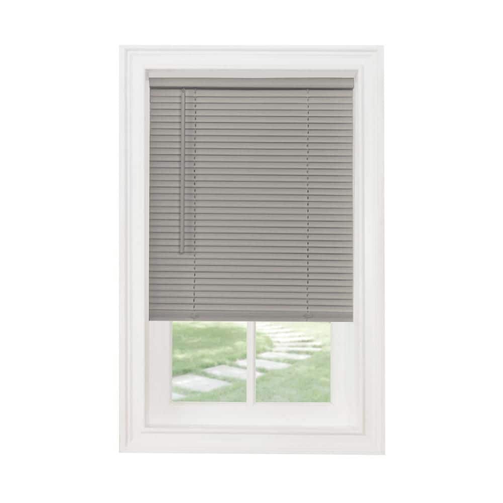 GII Morningstar Grey Cordless Light Filtering Tilt Wand Mini Blind with 1 in. Slats-27 in. W x 72 in. L price history on PriceWatchPro