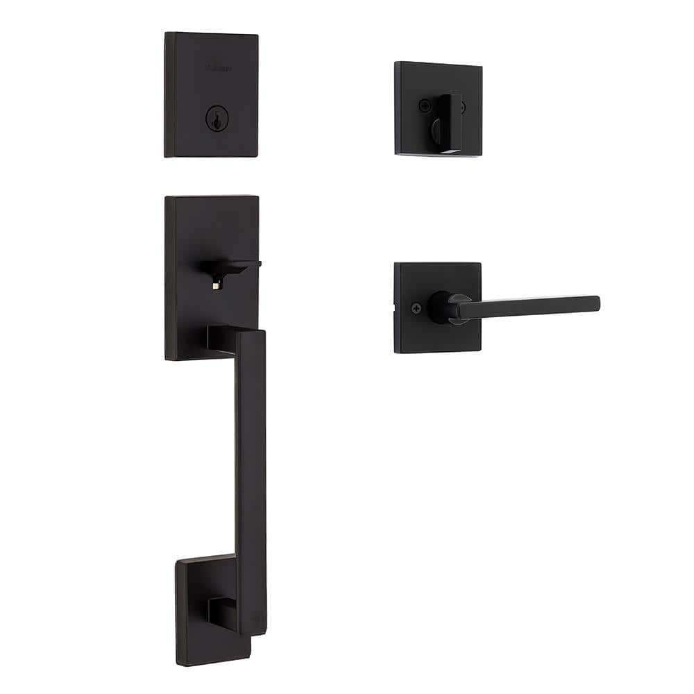 818SCExHFL SQT 514 SMT CP San Clemente Handleset with Halifax - Matte Black