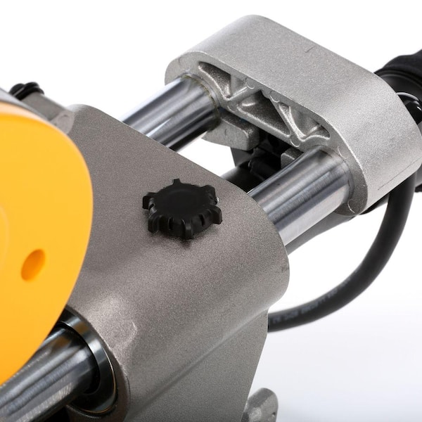 DEWALT - 15 Amp Corded 12 in. Double Bevel Sliding Compound Miter Saw with XPS technology, Blade Wrench and Material Clamp