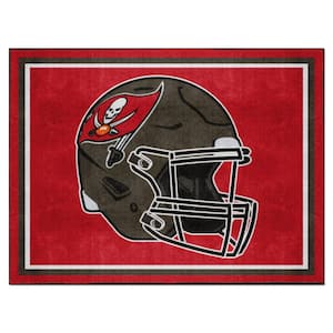 Tampa Bay Buccaneers Red 8 ft. x 10 ft. Plush Area Rug