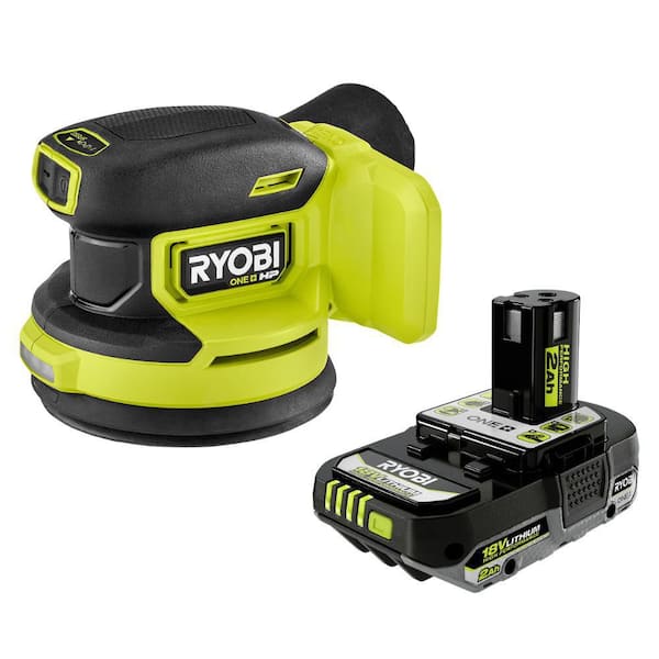 ONE+ HP 18V Brushless Cordless 5 in. Random Orbit Sander with ONE+ 18V 2.0 Ah Lithium-Ion HIGH PERFORMANCE Battery