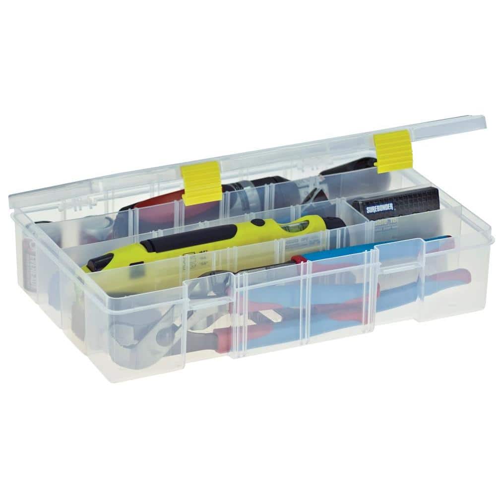 https://images.thdstatic.com/productImages/15c944f6-f42d-4b84-9c5c-f0aee31707e6/svn/clear-plano-small-parts-organizers-2373005-64_1000.jpg