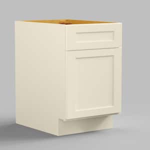 18-in W x 29-1/2-in H x 21-in D Painted Shaker Style Ready to Assemble Two Drawer File Base Cabinet