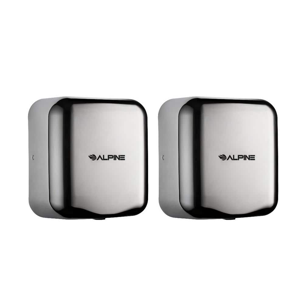 Hemlock Commercial Chrome High-Speed Automatic Electric Hand Dryer (2-Pack)