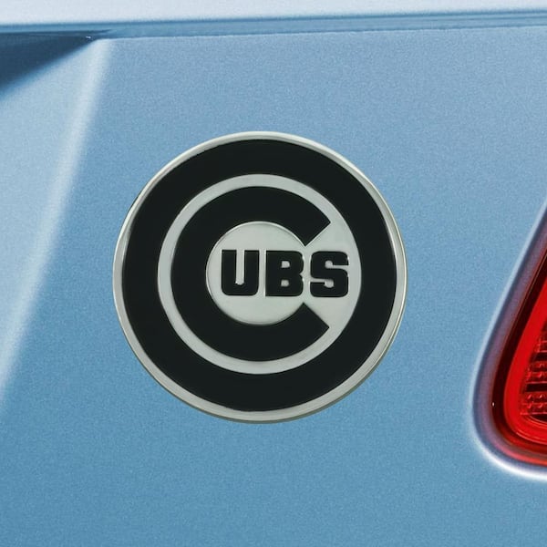 SLS FANMats Indians Premium Aluminum Metal Color Chrome Auto Emblem Raised Die Cut Badge Decal Baseball