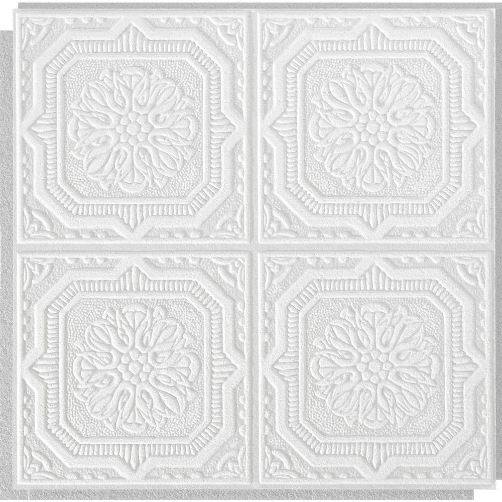Armstrong Ceilings Wellington 1 Ft X 1 Ft Clip Up Or Glue Up Fiberboard Ceiling Tile In White 40 Sq Ft Case 46b The Home Depot