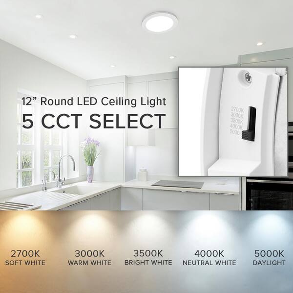 5000 lumens flush mount ceiling light