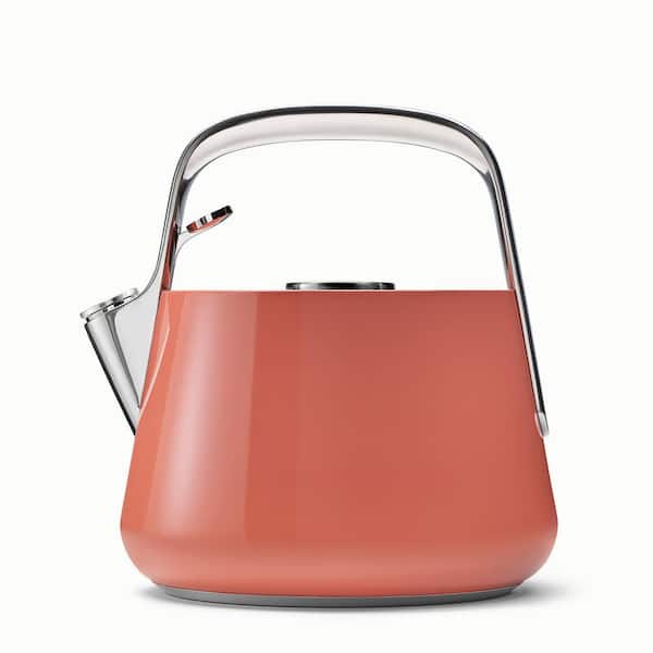 Caraway Home Cream Stovetop Whistling Tea Kettle with Gold Hardware +  Reviews