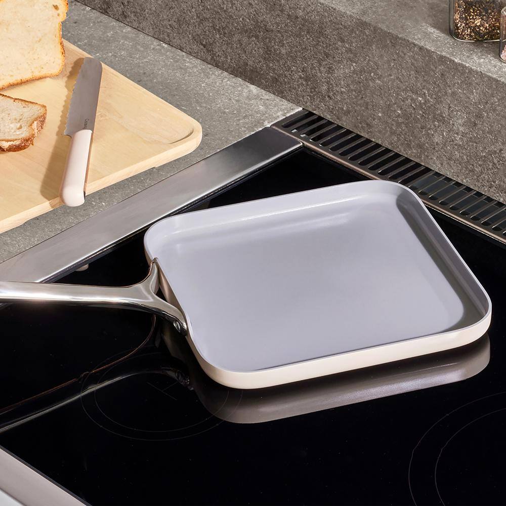 Navy Nonstick Ceramic Square Griddle Pan 11"