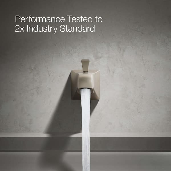 KOHLER Memoirs Diverter Bath Spout in Vibrant Brushed Nickel
