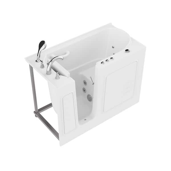 Reviews for Universal Tubs WTHDX Series 52 in. x 30 in. Right Drain ...