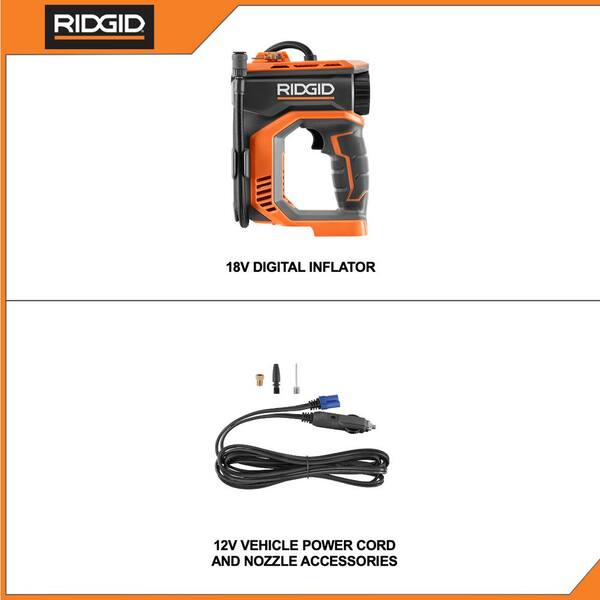 Ridgid R87044 Digital Inflator for sale online 