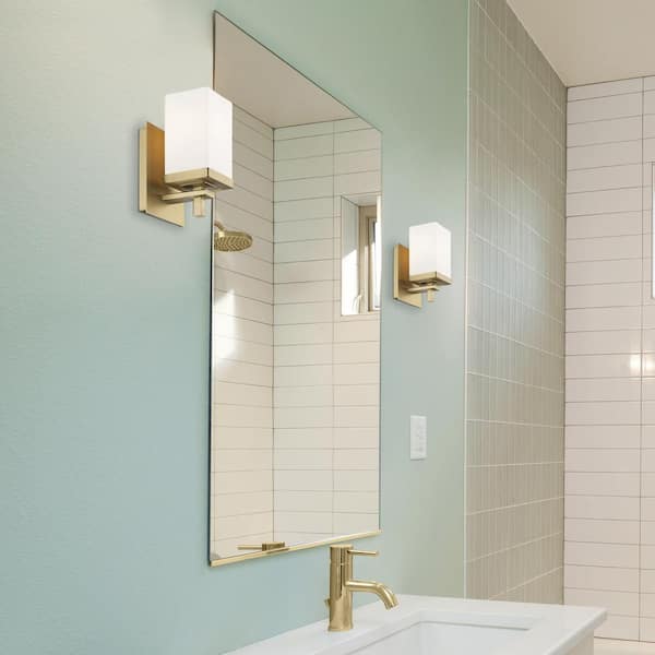 Golden Lighting - Maddox 1 Light Brushed Champagne Bronze Wall Sconce