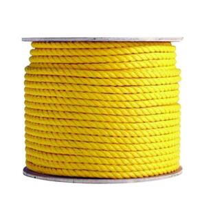3/8 in. x 600 ft. Polypropylene Yellow Rope