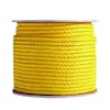 BOEN 5/8 in. x 1200 ft. Polypropylene Rope, Yellow YR-581200