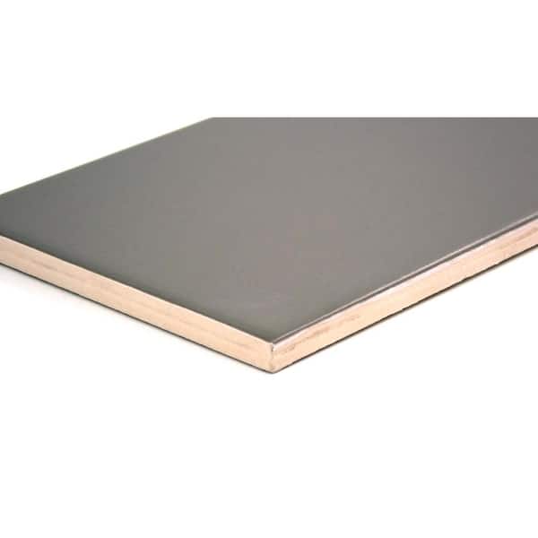 Catch Taupe 3 in. x 6 in. Glossy Ceramic Wall Tile (16.59 sq. ft./Case)