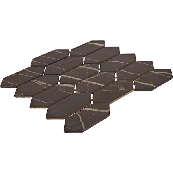 Daltile Lamora Marble Olympus 11 in. x 12 in. Glazed Ceramic
