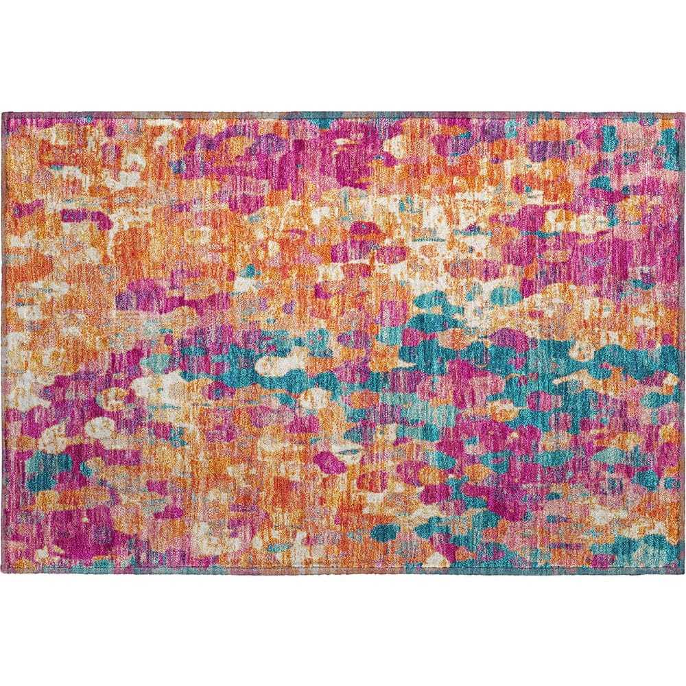 Mayfield Premium Machine Washable Abstract AMF2115 Blush 2 ft. x 3 ft. Accent Rug price history on PriceWatchPro