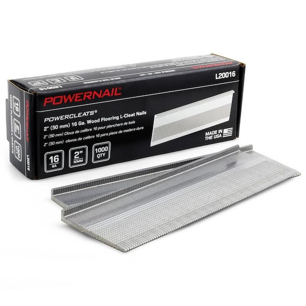 POWERNAIL 2 in. 16-Gauge Powercleats Hardwood Flooring Nails 5000