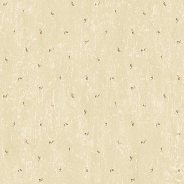Chesapeake Lafayette Wheat Floral Toss Paper Strippable Roll Wallpaper (Covers 56.4 sq. ft.)