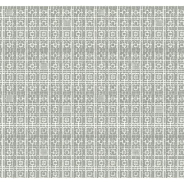 York Wallcoverings Black Deco Screen Wallpaper, 27-in by 27-ft