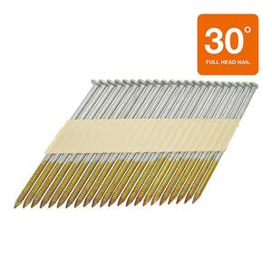 2-3/8 in. x 0.113 in. Galvanized Paper Collated Framing Nails (1,000 per Box)