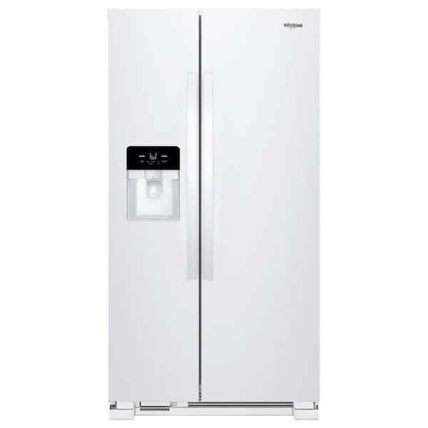 Whirlpool 25 cu. ft. Freestanding Side by Side Refrigerator in