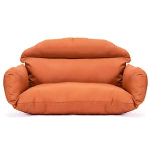 47 in. x 27 in. Outdoor Swing Cushion in Orange