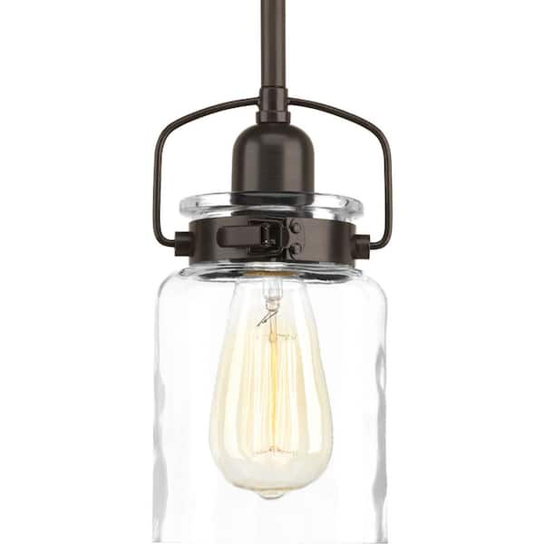 Progress Lighting Calhoun Collection 1-Light Antique Bronze Pendant