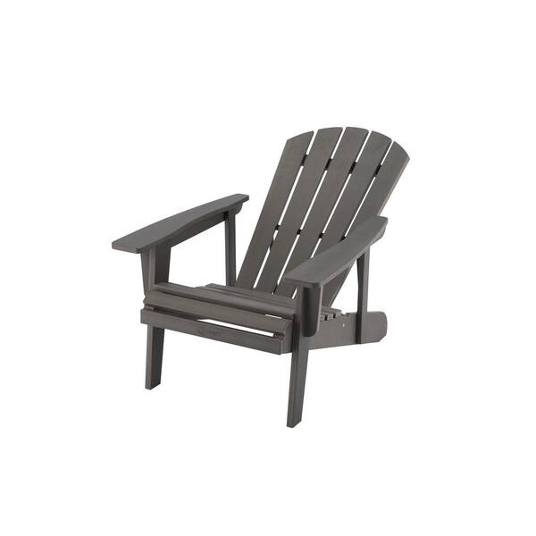 dark grey plastic adirondack chairs