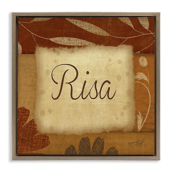 Stupell Industries Laughter Phrase Traditional by Jennifer Pugh Brown Floater Frame Typography Graphic Art Print 18 in. x 18 in.