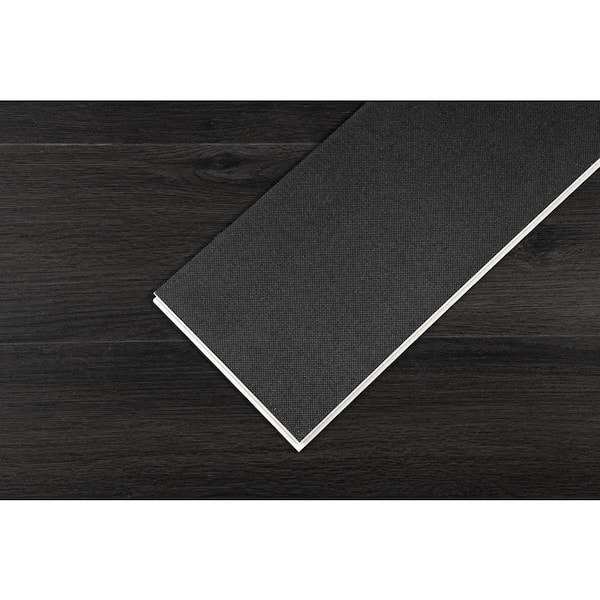 Allure Ultra 7.5 in. x 47.6 in. Aspen Oak Black Luxury Vinyl Plank