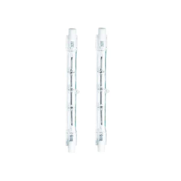 Philips 500-Watt T3 Halogen Double Ended 4.7 in. Light Bulb (2-Pack)