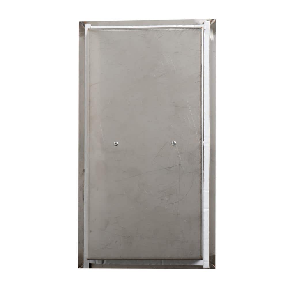 Brushed Stainless Steel Recessed Toilet Paper Holder with Shelf