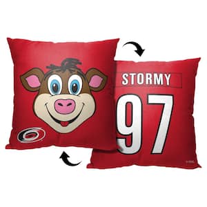 NHL Mascot Love Hurricanes Printed Throw  Multi-Color PillowMulti-Color Accent Pillow
