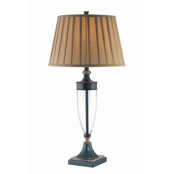 Illumine 32 in. Dark Bronze Table Lamp