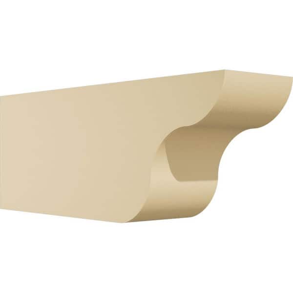 Ekena Millwork Standard Carmel 4 in. W x 6 in. H x 16 in. D Signature Urethane Rafter Tail Outlooker
