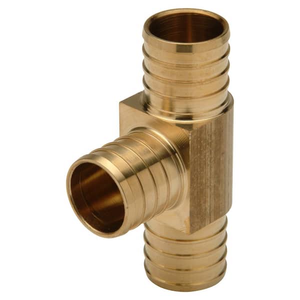 Zurn 1 in. Brass PEX Tee Lead Free