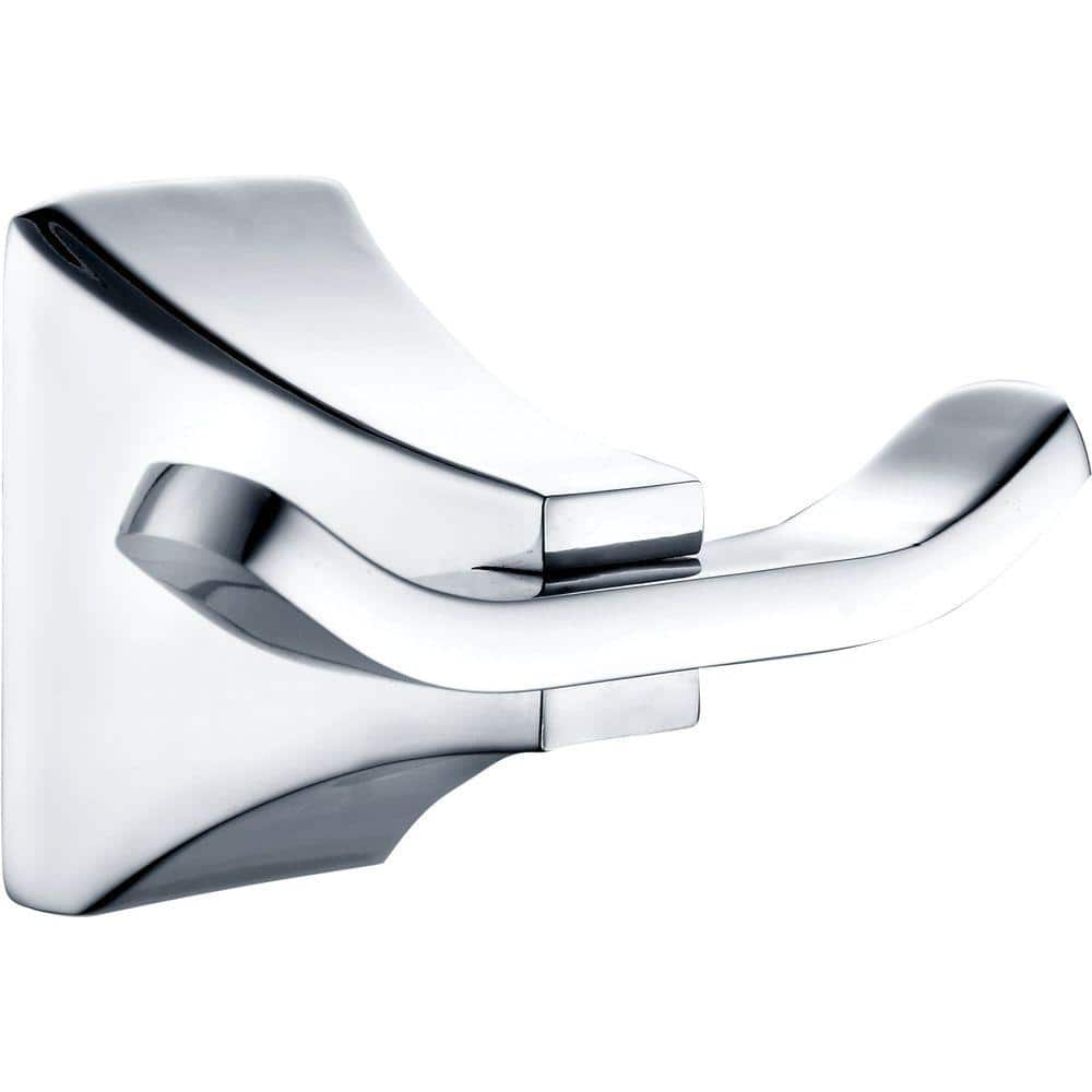 Paradise Bathworks Shangri-La Double Robe Hook in Chrome 64426 - The ...