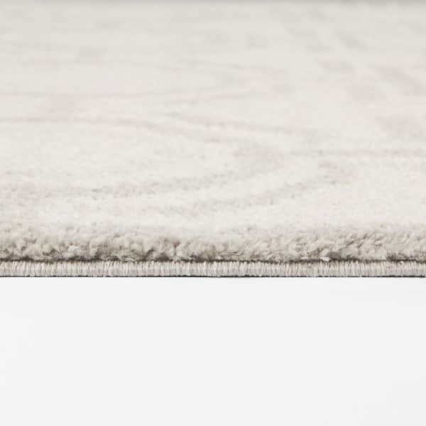 Eos Grey/Cream 5 ft. x 7 ft. Area Rug