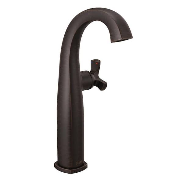 Delta Stryke Single Handle Vessel Sink Faucet in Venetian Bronze