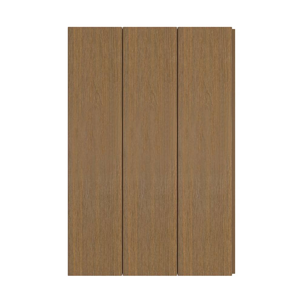 Peruvian Teak 96'' Composite Siding Board