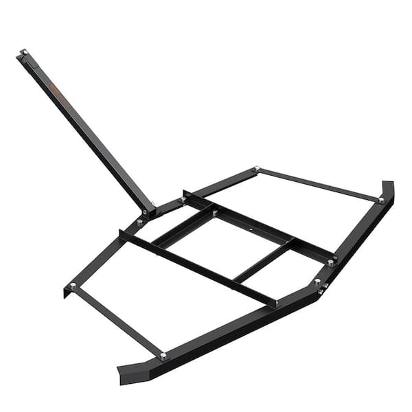 VEVOR Driveway Drag, 67.7 in. Width Tow Behind Drag Harrow, Q235 Steel Driveway Grader with Adjustable Bars