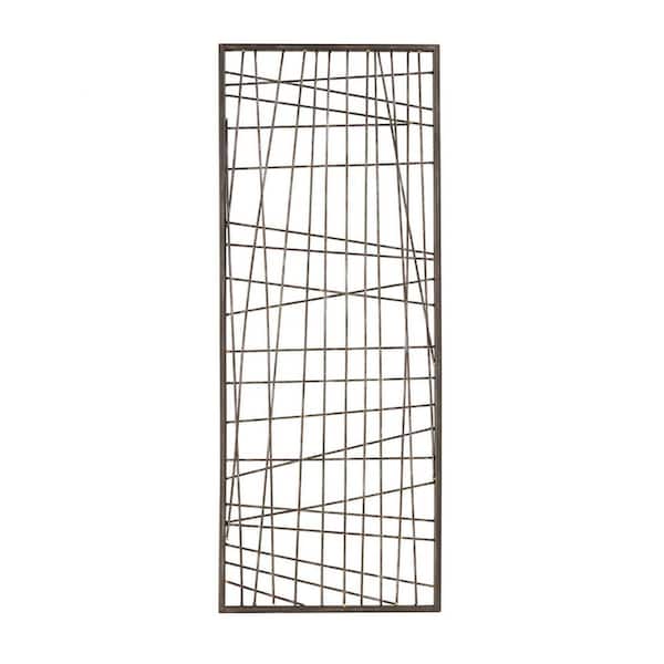 Miscool Anky Metal Black Distressed Black Metal Wall Decor